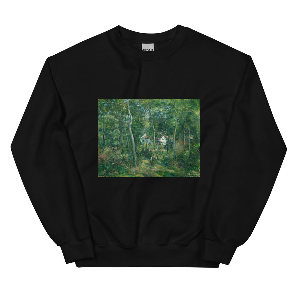 Black Sweater Edge Of The Woods Near L Hermitage Pontoise Essential