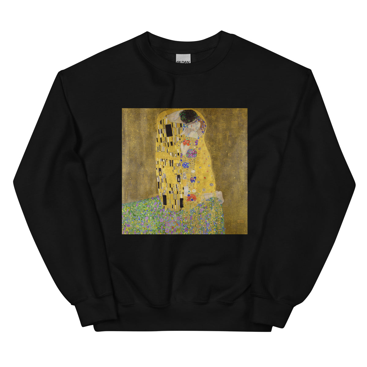 Black Sweater Gustav Klimt The Kiss Famous Painting Essential