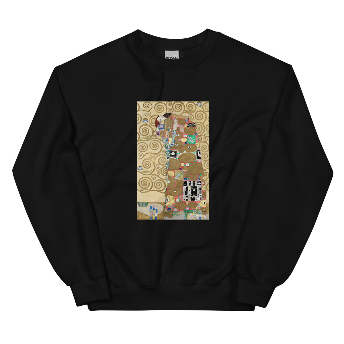 Black Sweater Gustav Klimt Fulfillment Famous Painting Essential
