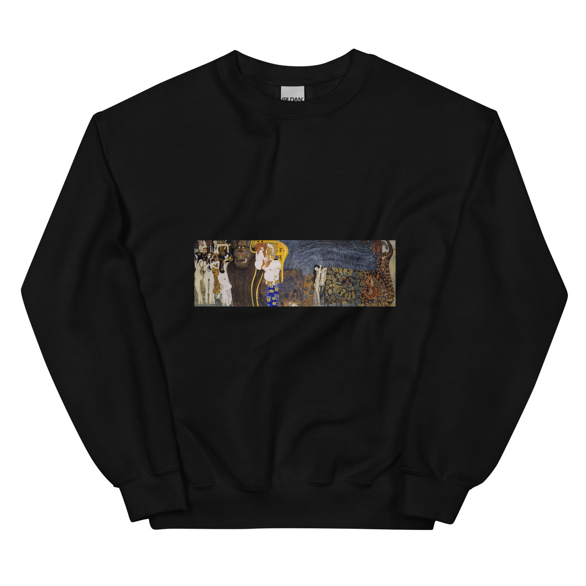 Black Sweater Gustav Klimt The Hostile Powers Famous Painting Essential