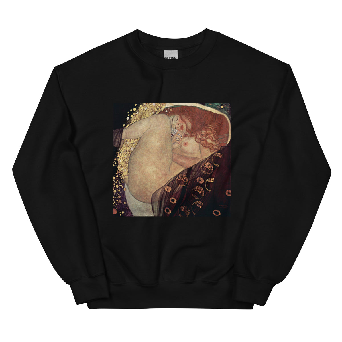 Black Sweater Gustav Klimt Danae Famous Painting Essential