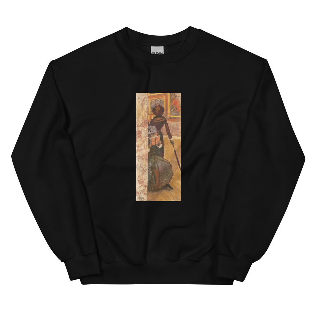 Black Sweater Mary Cassatt At The Louvre The Paintings Gallery Essential