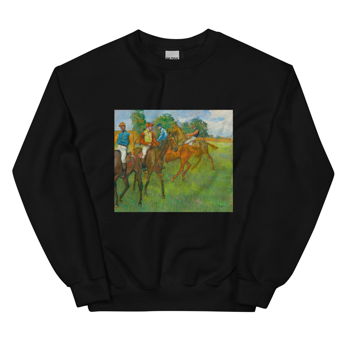Black Sweater Before The Race Essential