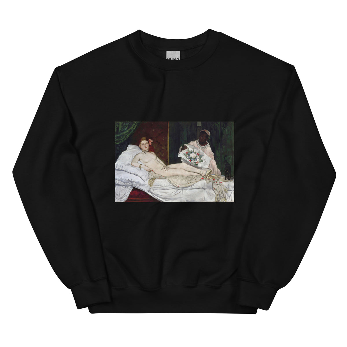 Black Sweater Olympia Edouard Manet 1863 Essential