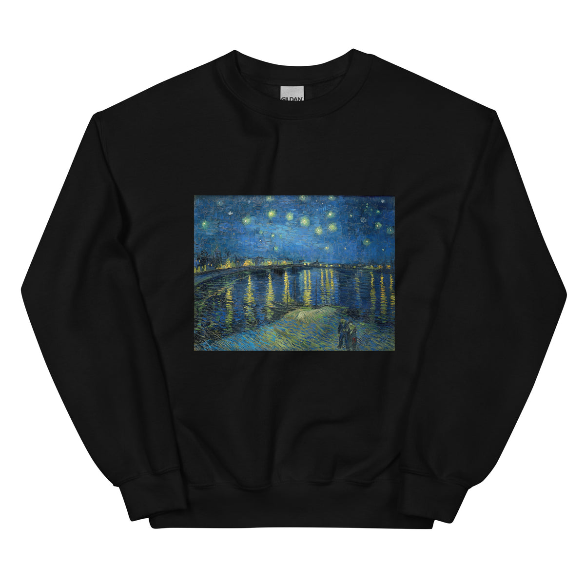 Black Sweater Starry Night Over The Rhone Vincent Van Gogh 1888 Essential