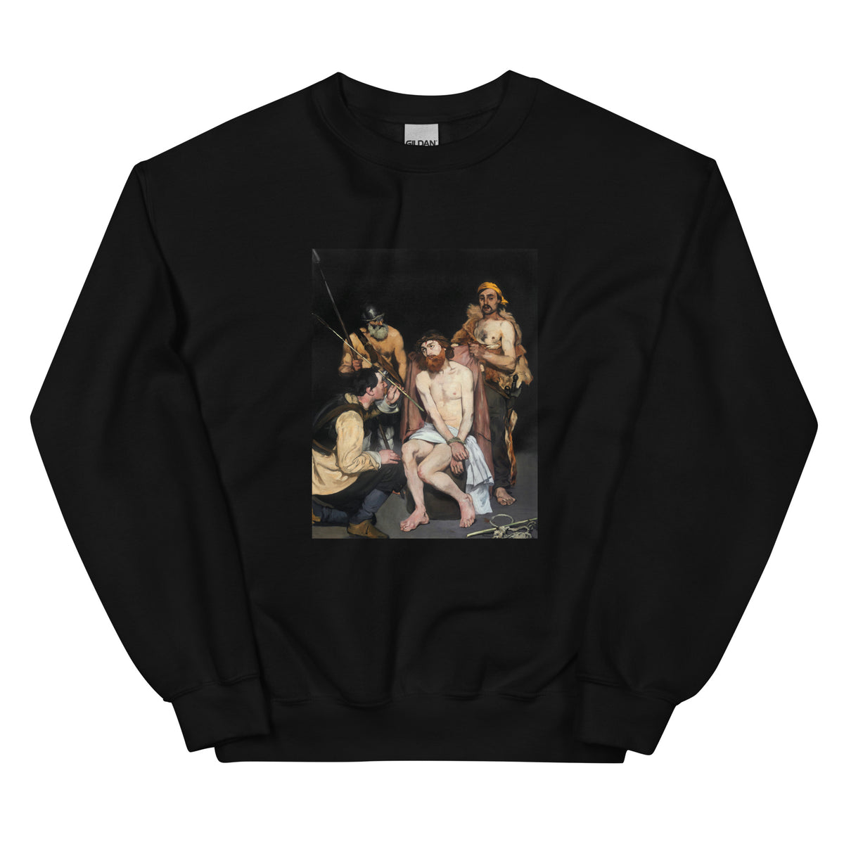 Black Sweater Jesus Mocked - The Soldiers 1865 Essential