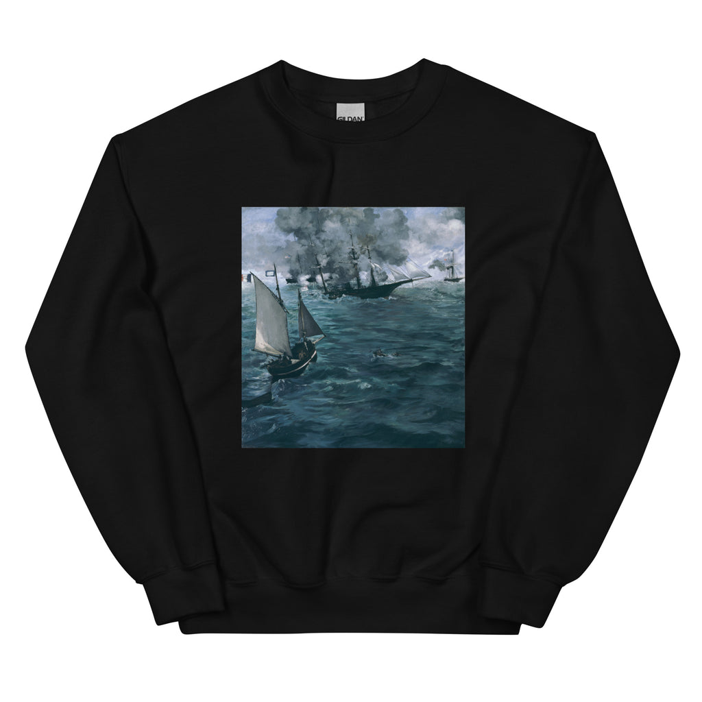 Black Sweater The Battle Of The Kearsarge And The Alabama Edouard Manet 1864 Essential