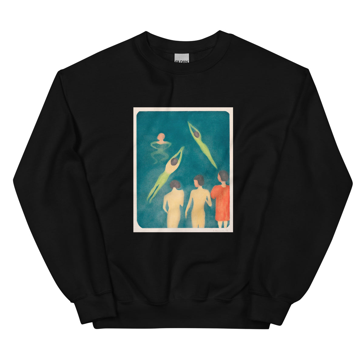 Black Sweater Boys Bathing Essential