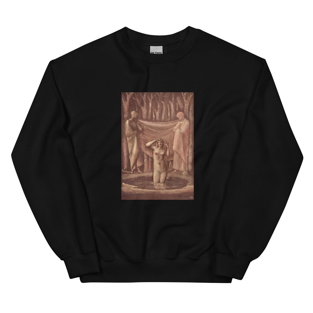 Black Sweater Bath Of Venus 1890s Essential