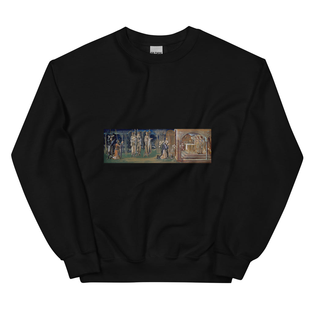 Black Sweater Quest For The Holy Grail - Study For The Attainment Essential