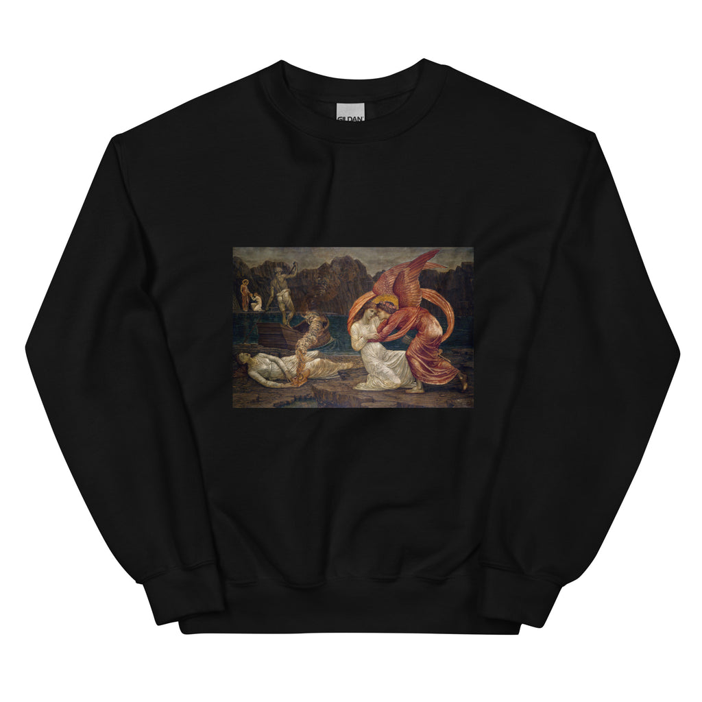 Black Sweater Cupid And Psyche - Palace Green Murals - Psyche Receiving The Casket Essential
