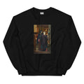 Black Sweater The Wizard Two Figures In A Narrow Darkened Chamber A Bearded Man In A Heavy Robes Reveals A Convex Mirror To A Young Veiled Girl Behind A Drape Essential