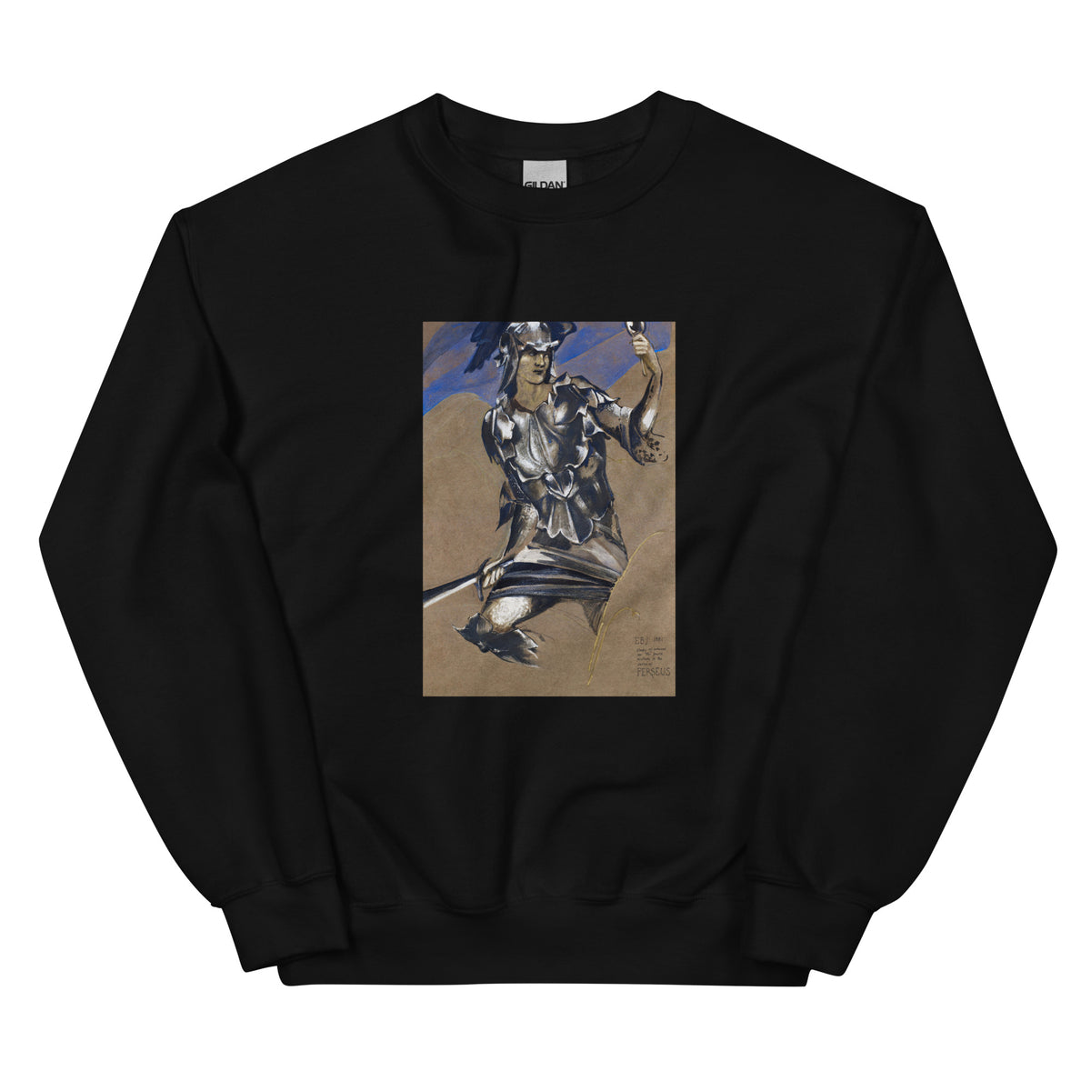 Black Sweater The Perseus Series - Study Of Perseus In Armour For The Finding Of Medusa Essential