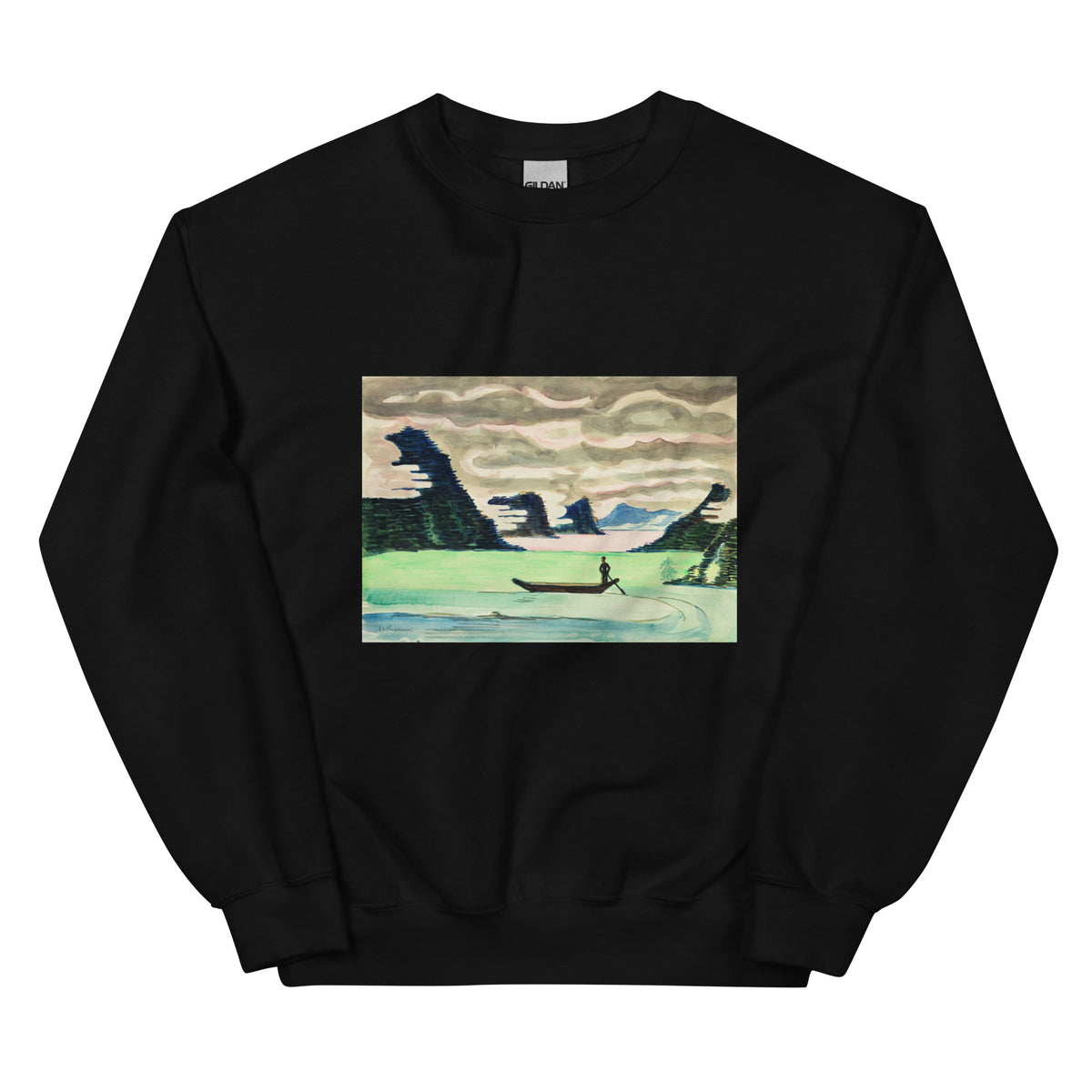 Black Sweater Mountain Lake Essential