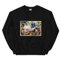Black Sweater Cows In Spring Print Essential