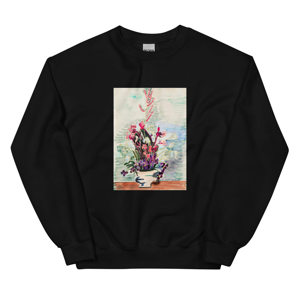 Black Sweater Vase Of Flowers Essential