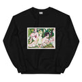 Black Sweater Nude Women With A Child In The Forest Print Essential