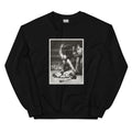 Black Sweater Counted Out Second Stone Print Essential