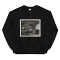 Black Sweater Allan Donn Puts To Sea Print Essential
