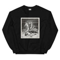 Black Sweater Counted Out First Stone Print Essential