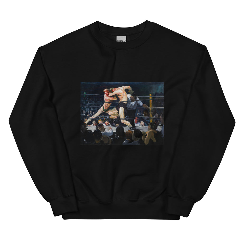 Black Sweater Stag At Sharkey Essential