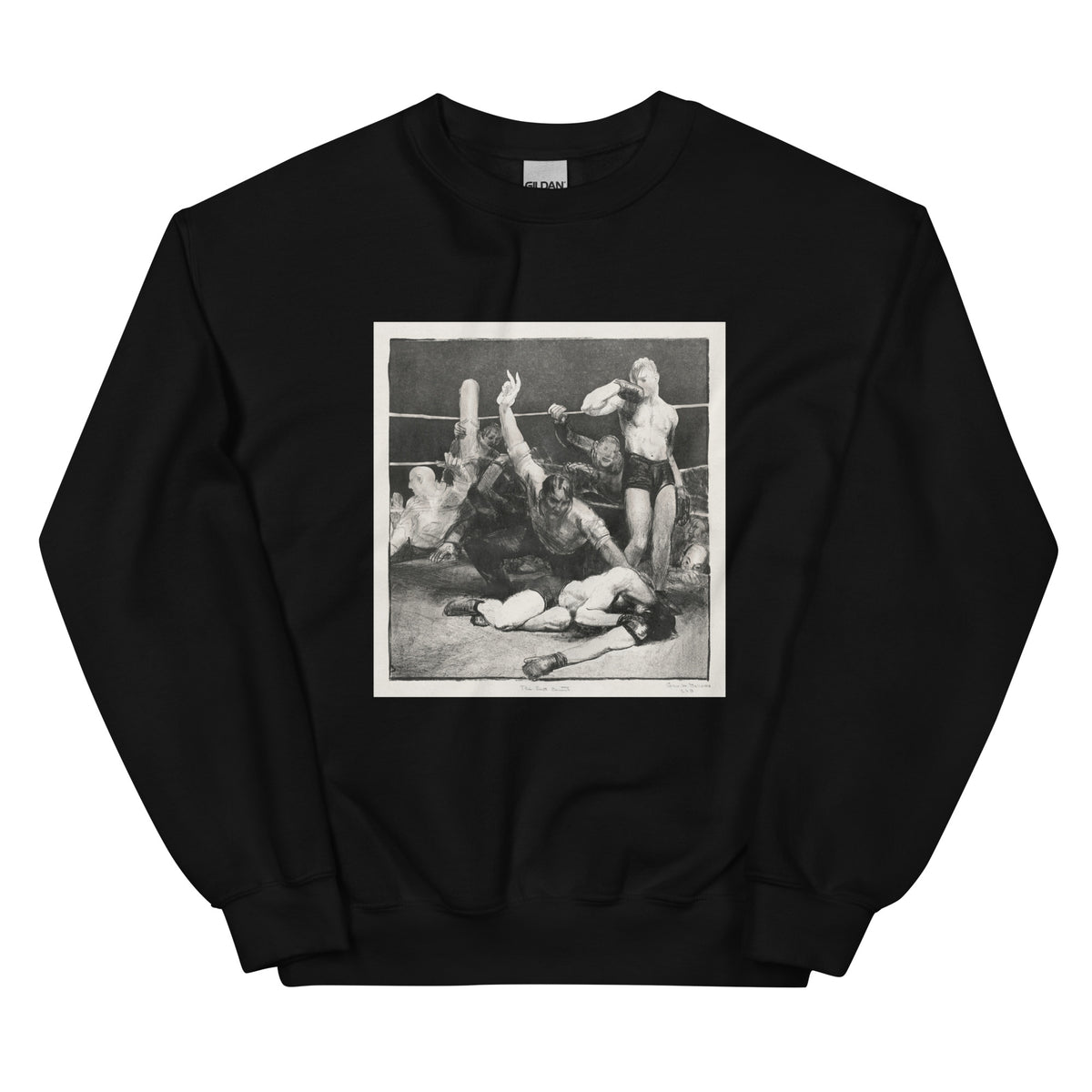 Black Sweater The Last Count Print Essential