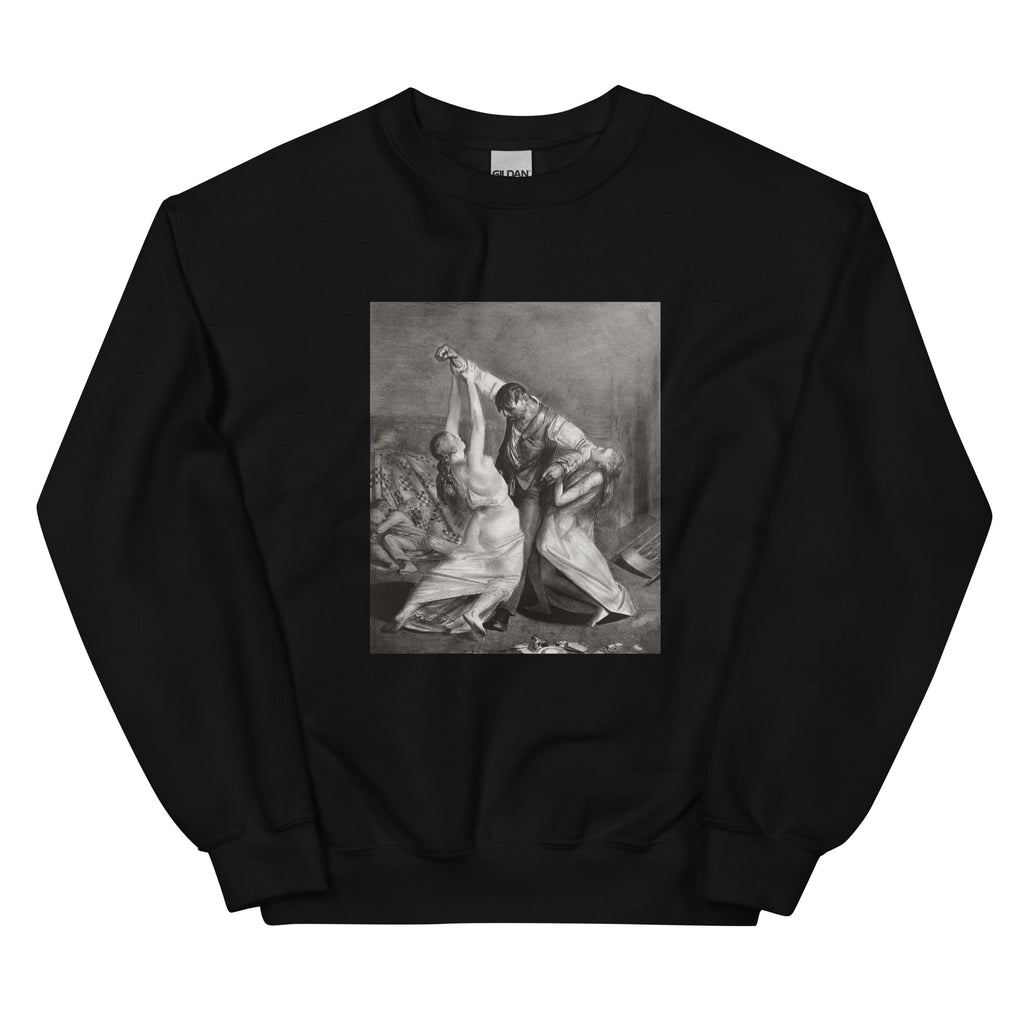 Black Sweater The Drunk Print Essential