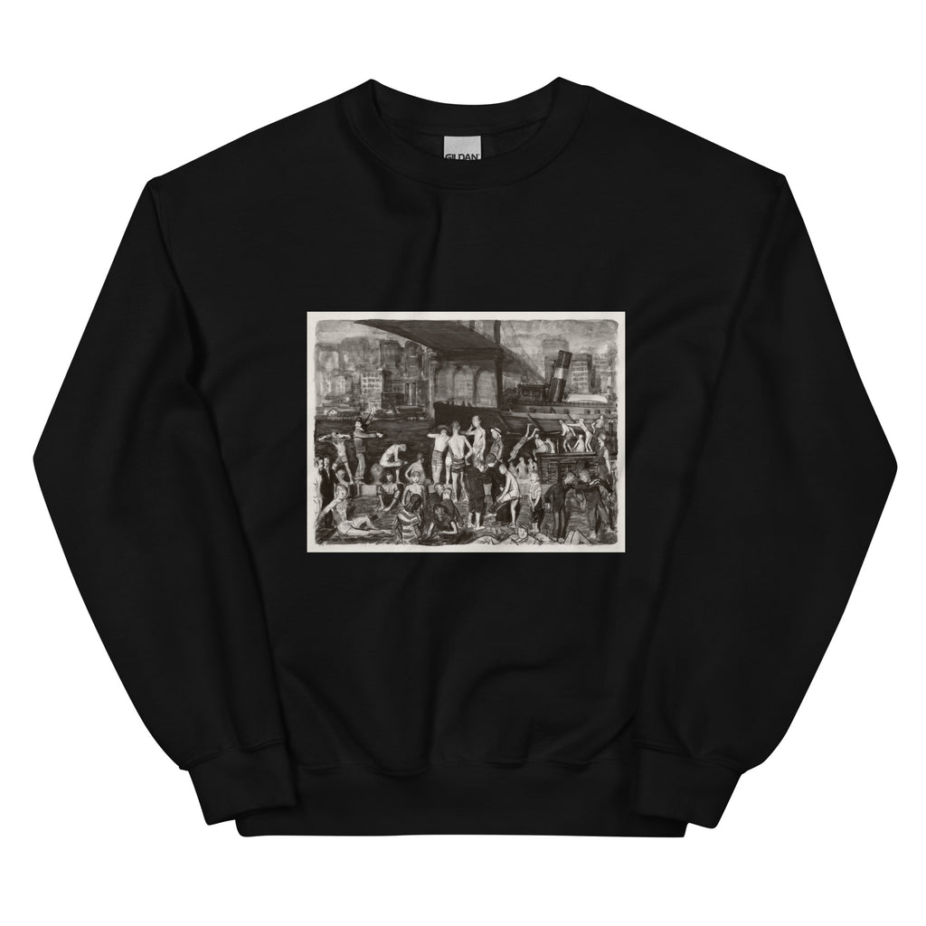 Black Sweater Splinter Beach Essential