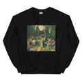 Black Sweater Tennis At Newport Print Essential