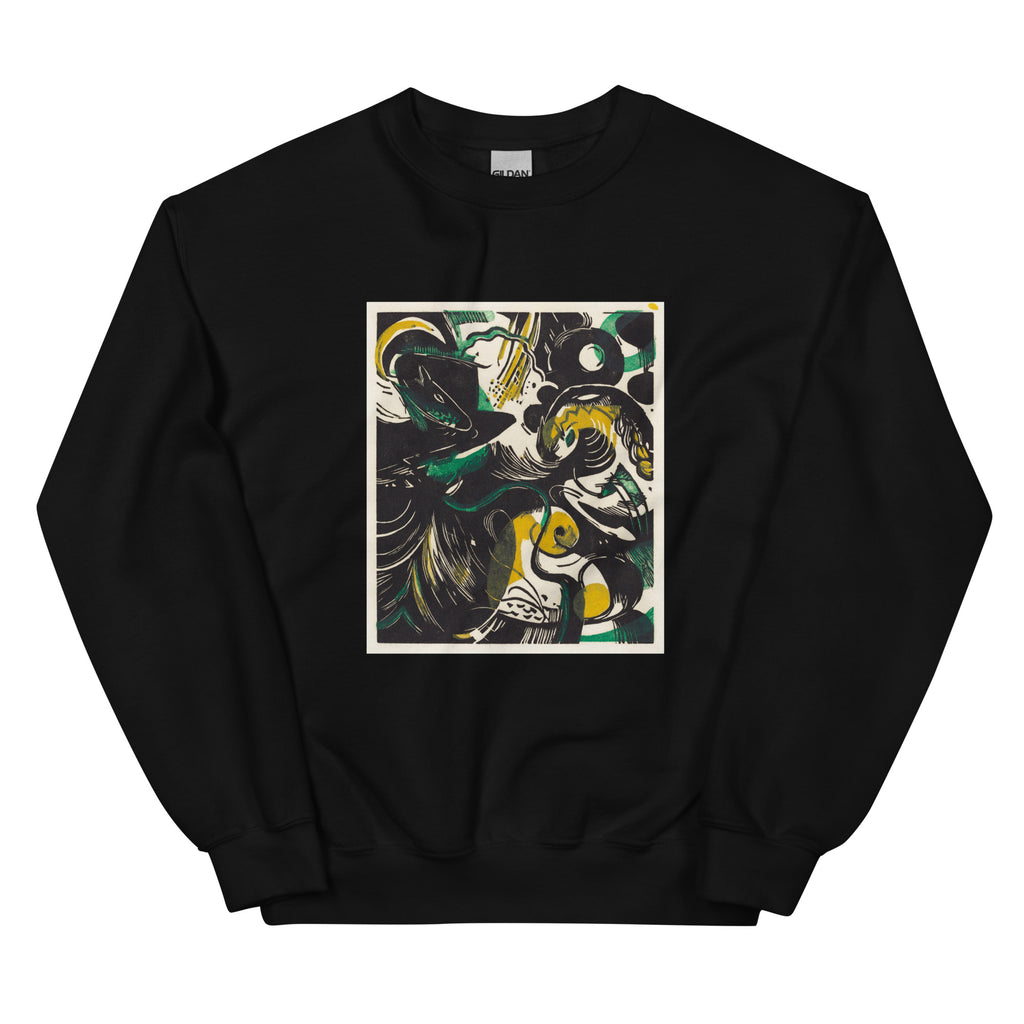 Black Sweater Genesis II Schopfungsgeschichte II Print Essential