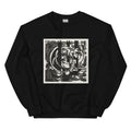 Black Sweater Lizards Print Essential