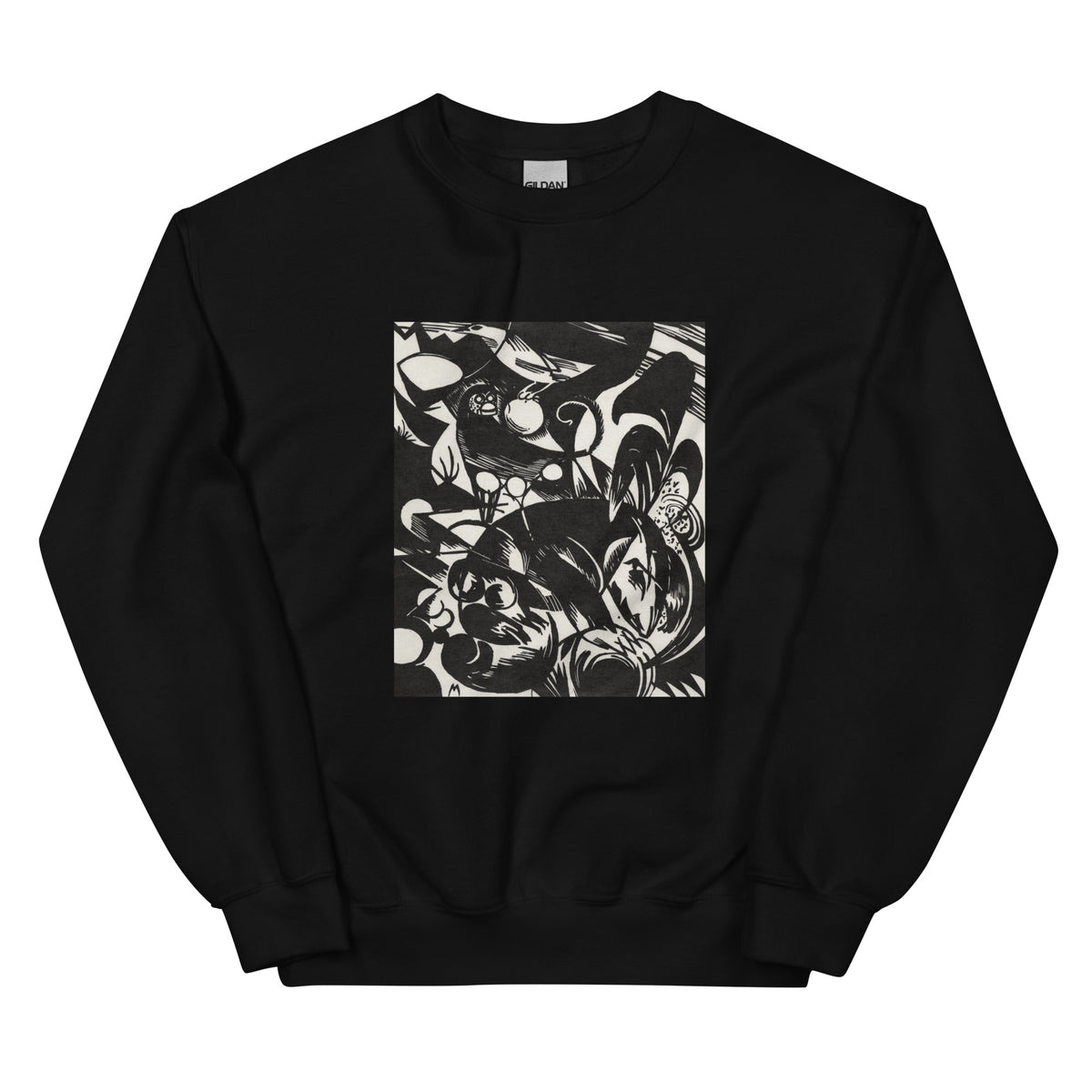 Black Sweater New European Graphics Portfolio III German Artists Print Essential