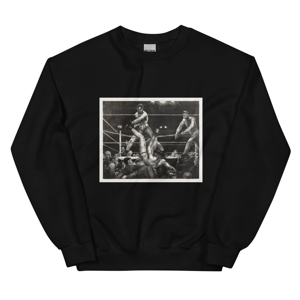 Black Sweater Dempsey And Firpo Print Essential