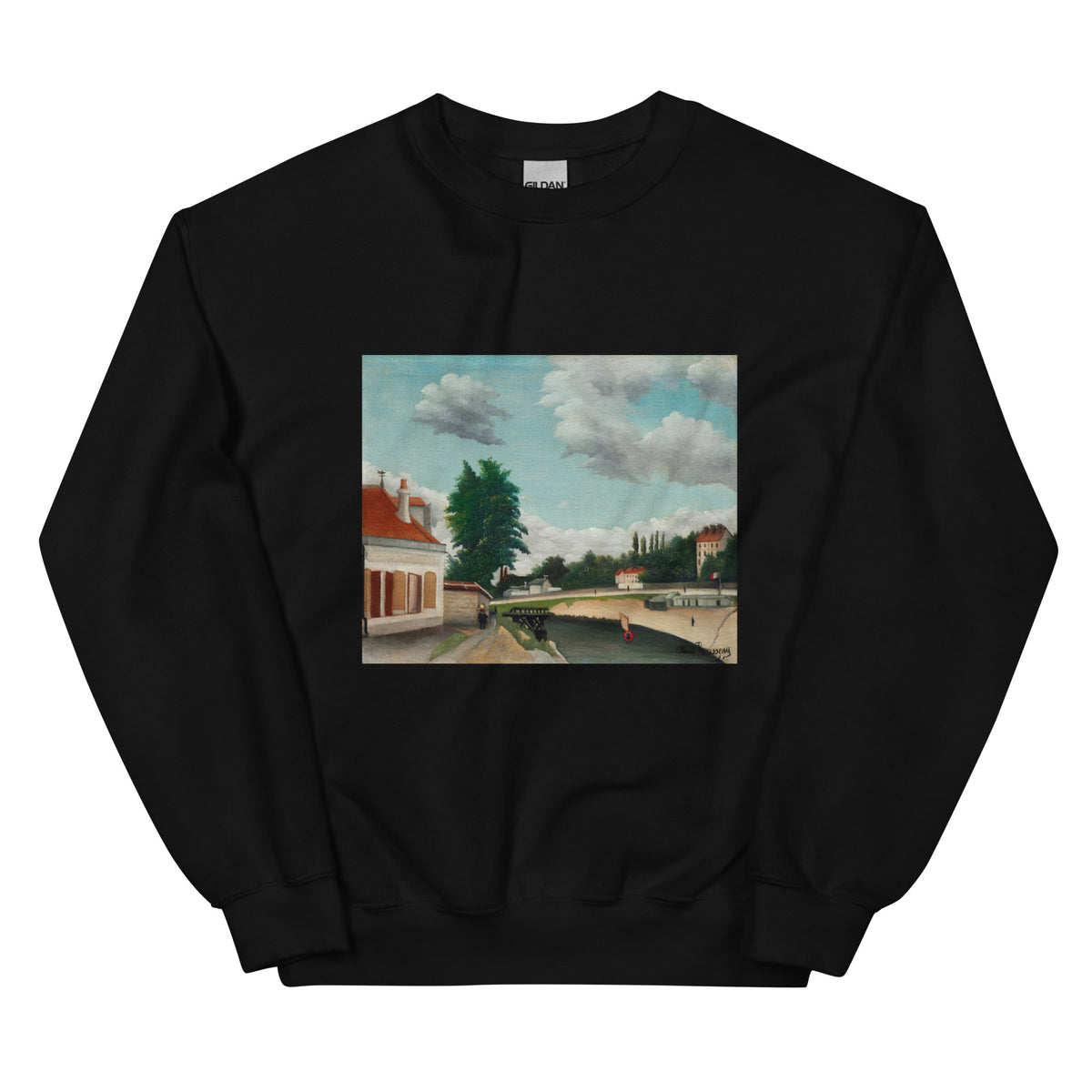Black Sweater Outskirts Of Paris Essential