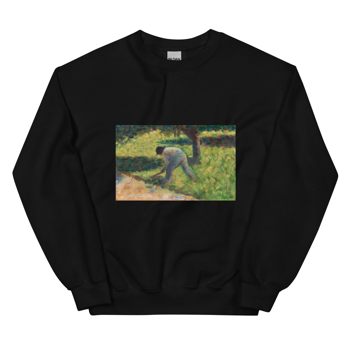 Black Sweater Peasant With A Hoe Essential