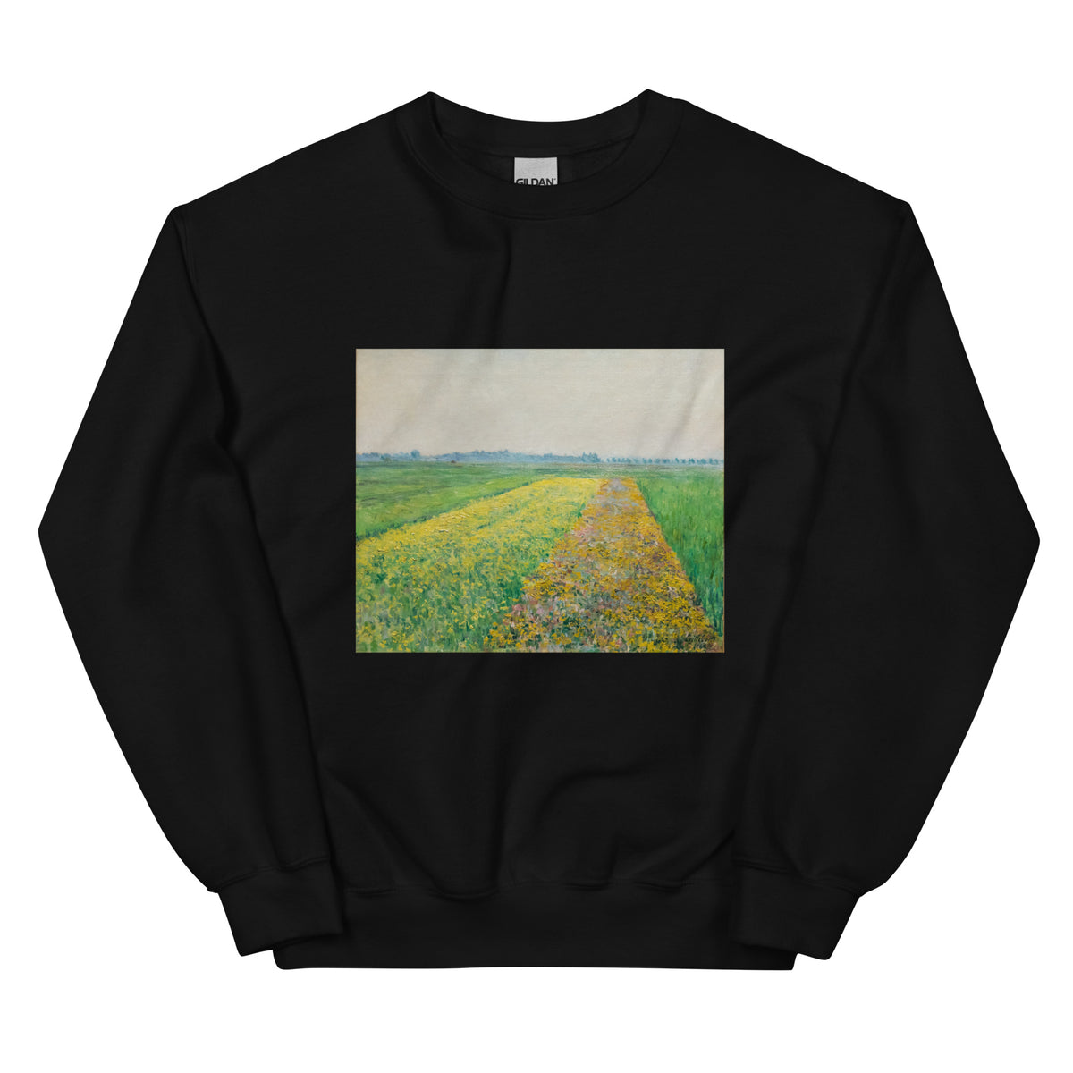 Black Sweater The Yellow Fields At Gennevilliers Essential