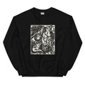 Black Sweater Animal Legend Tierlegende Print Essential