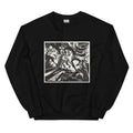 Black Sweater The Riding School Print Essential