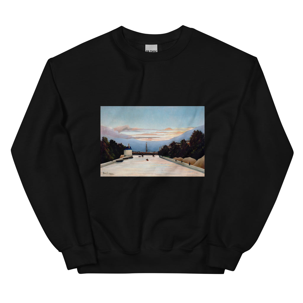 Black Sweater Henri Rousseau The Eiffel Tower Famous Painting Essential