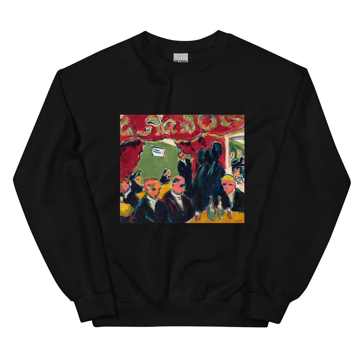 Black Sweater Ernst Ludwig Kirchner Tavern Famous Painting Essential