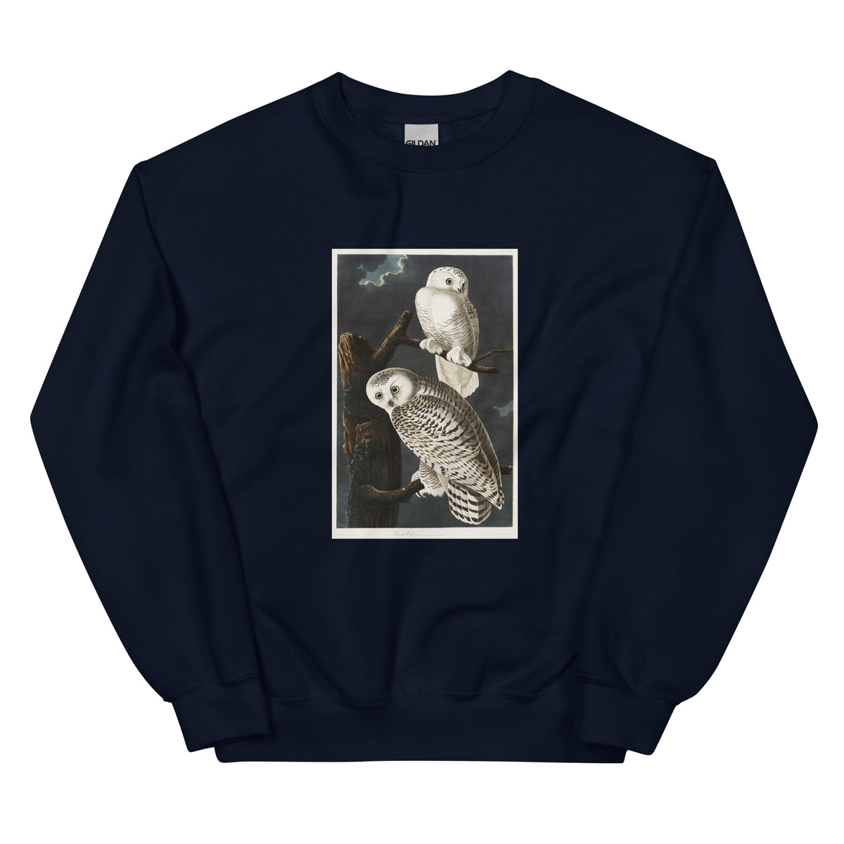 Navy Sweater Snowy Owl Essential