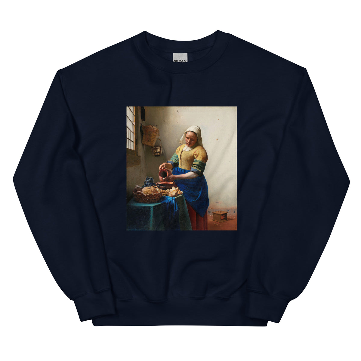 Navy Sweater The Milkmaid Essential