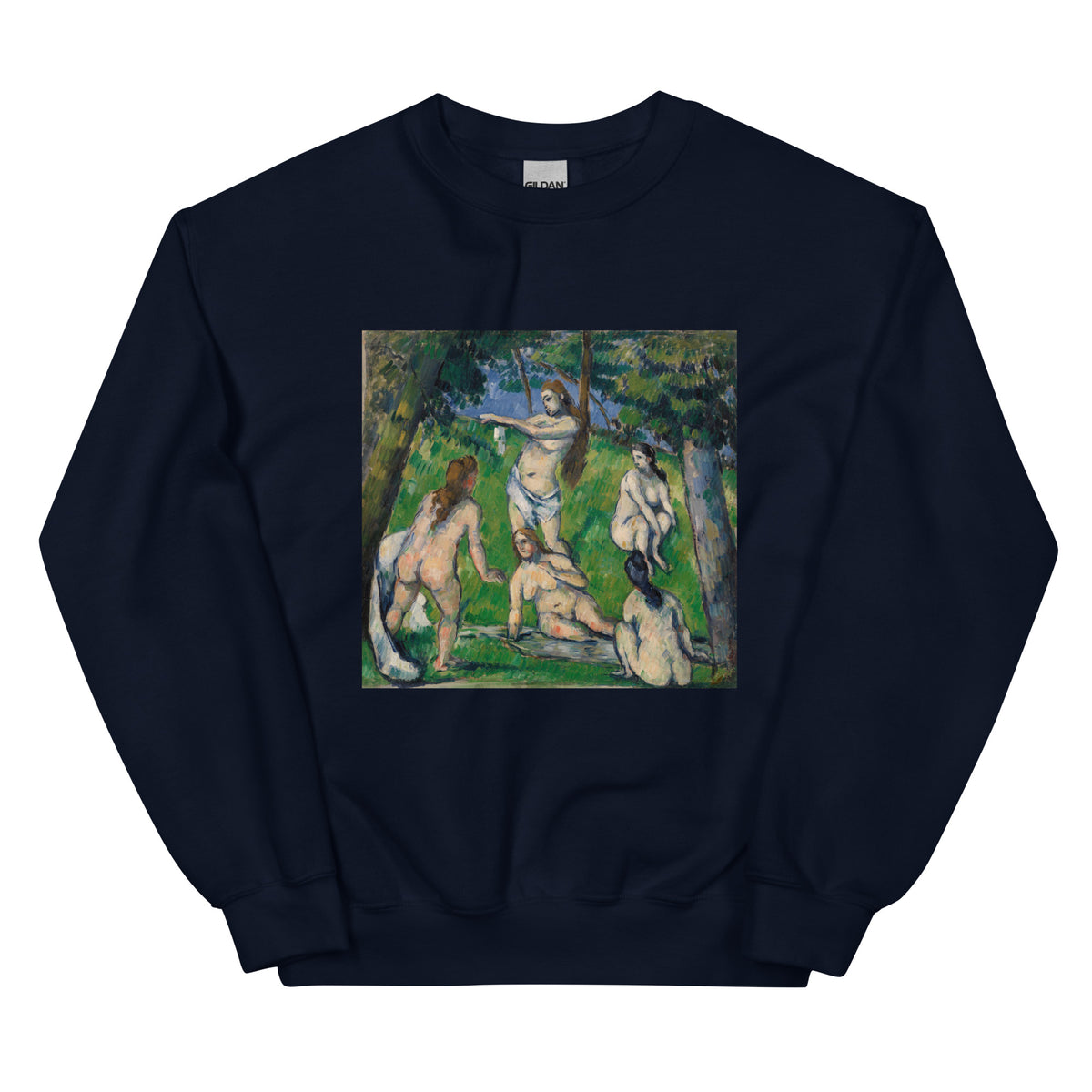 Navy Sweater Five Bathers Cinq Baigneuses Essential