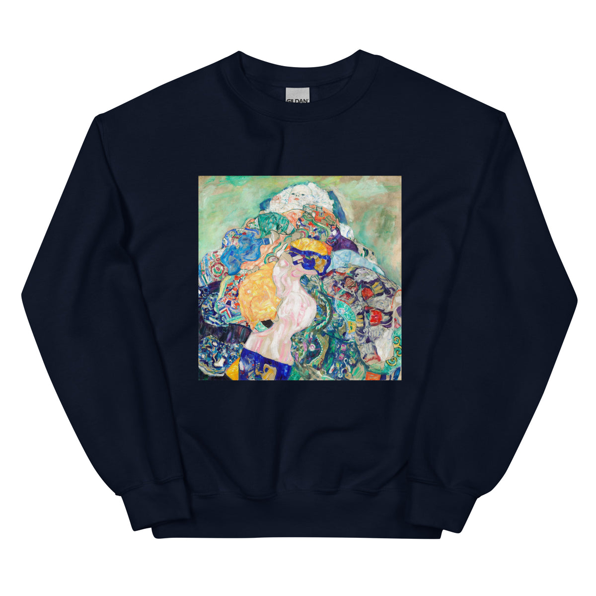 Navy Sweater Baby Cradle Essential