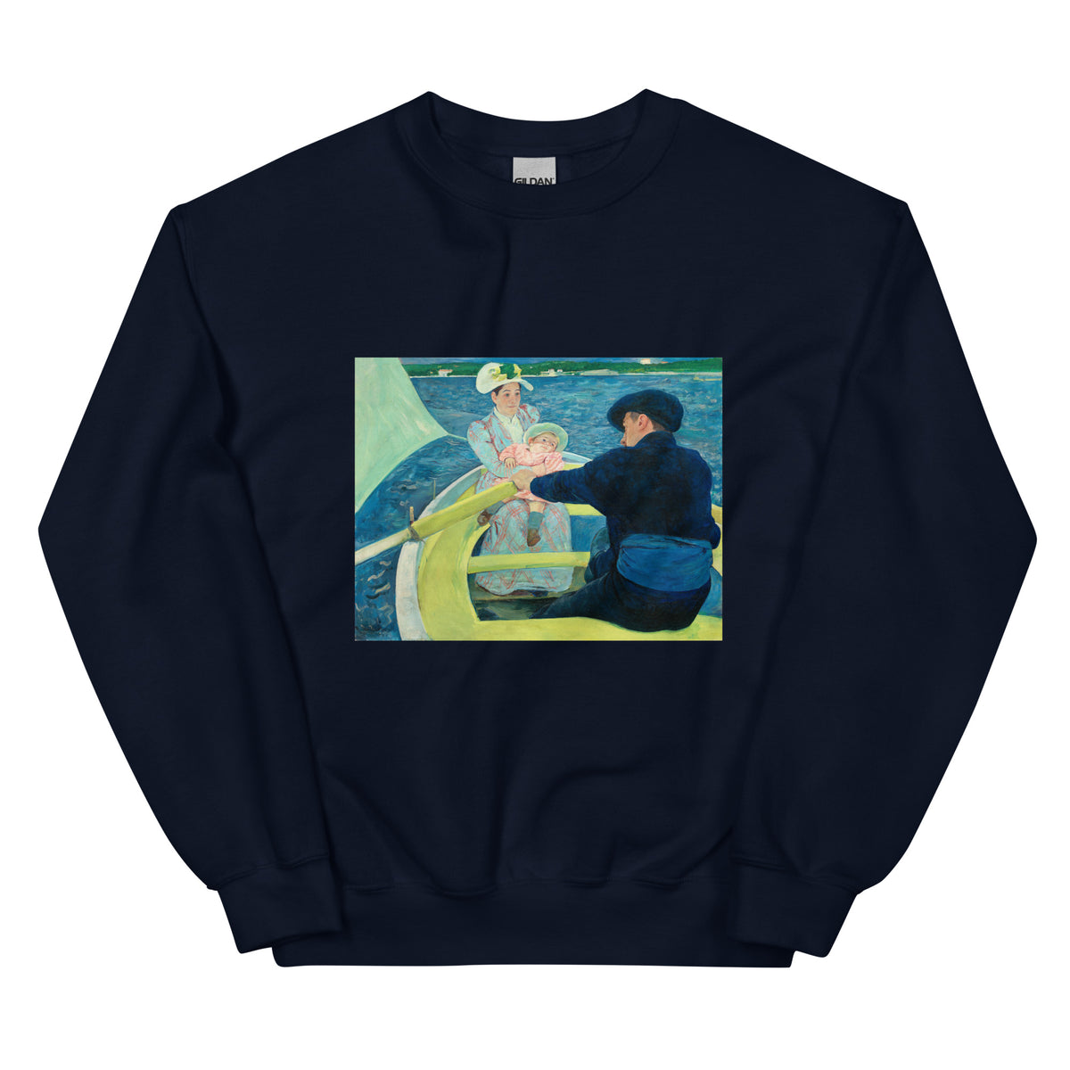 Navy Sweater The Boating Party Essential