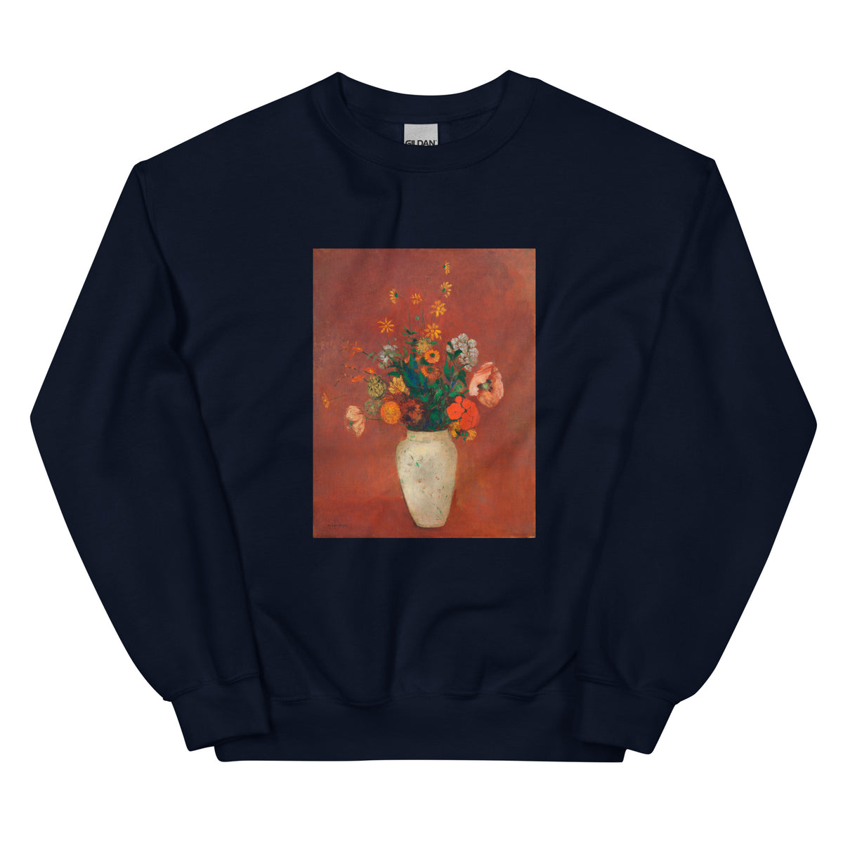 Navy Sweater Bouquet In A Chinese Vase 1912 1914 Essential