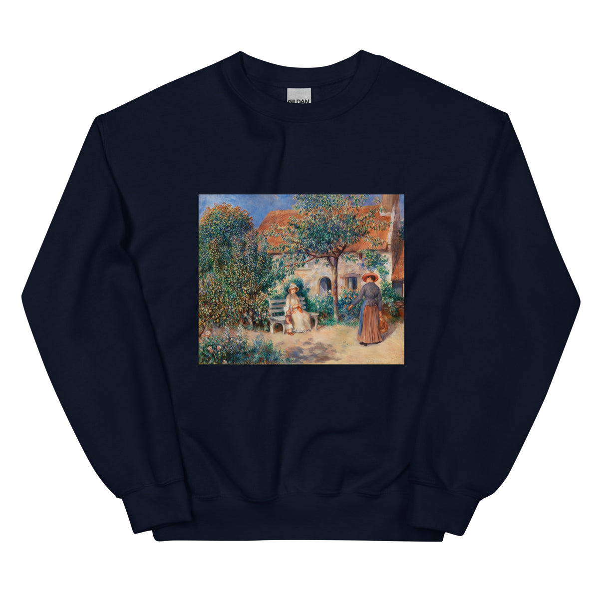 Navy Sweater In Brittany En Bretagne Essential