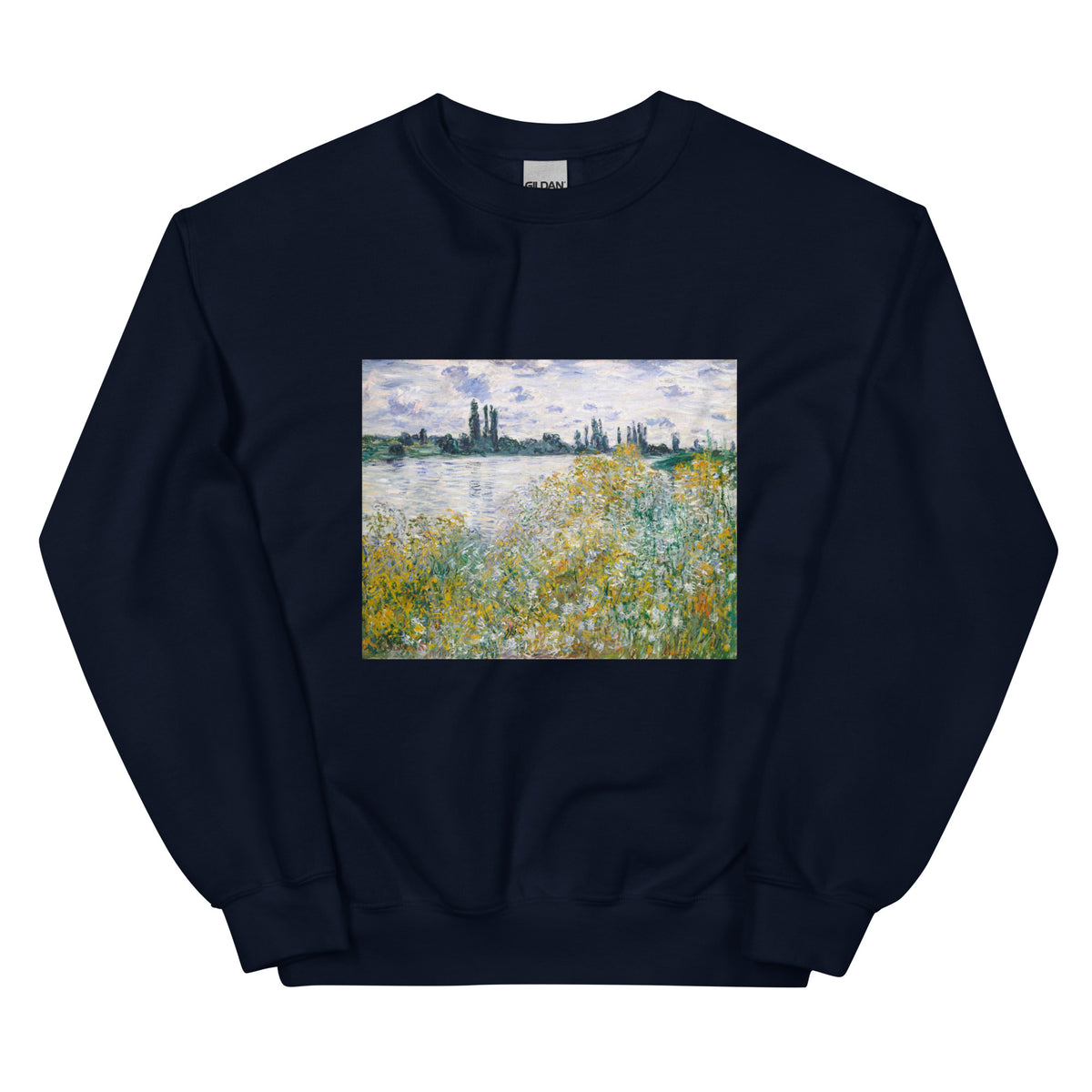 Navy Sweater Icirc Le Aux Fleurs Near Vetheuil Essential