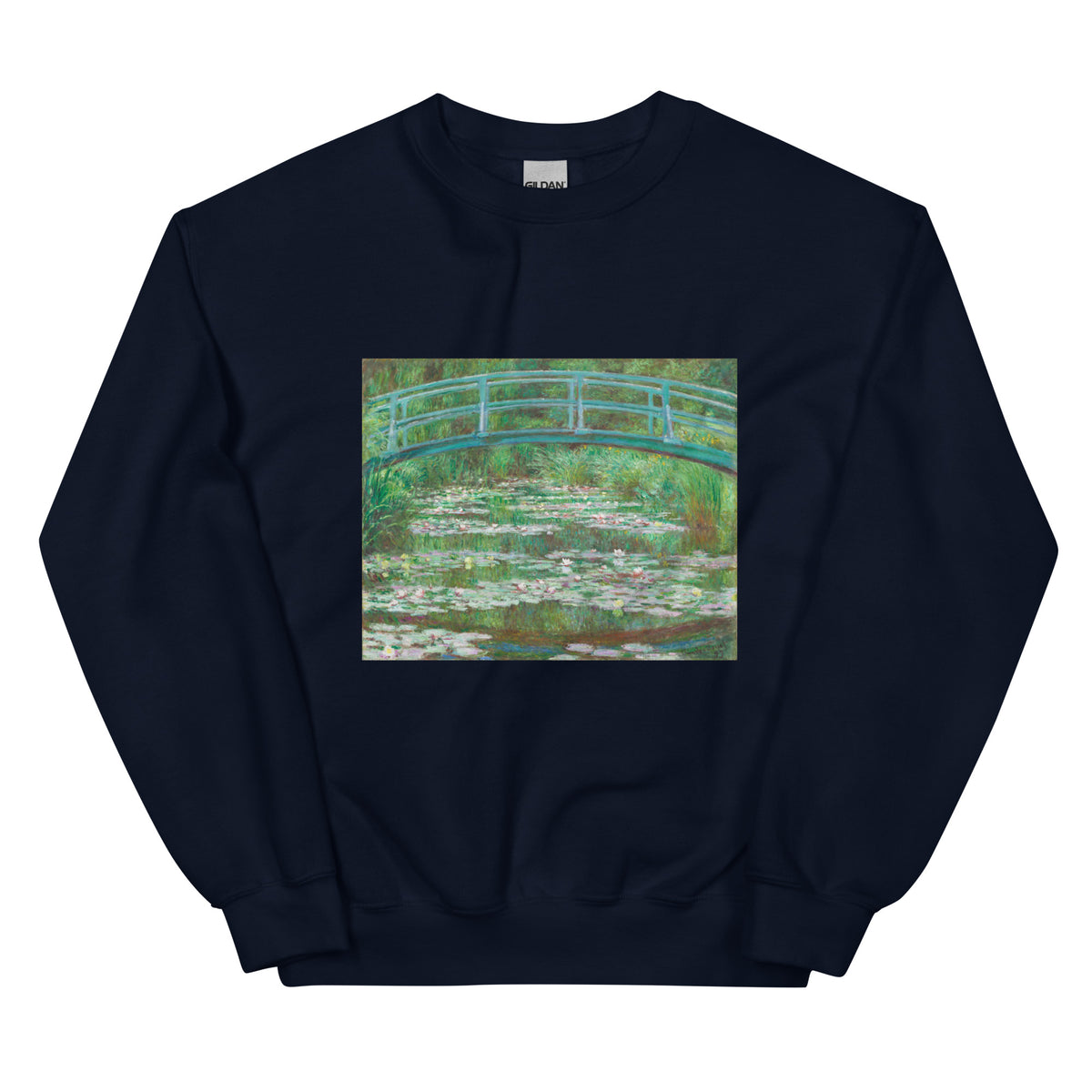 Navy Sweater The Japanese Footbridge Essential