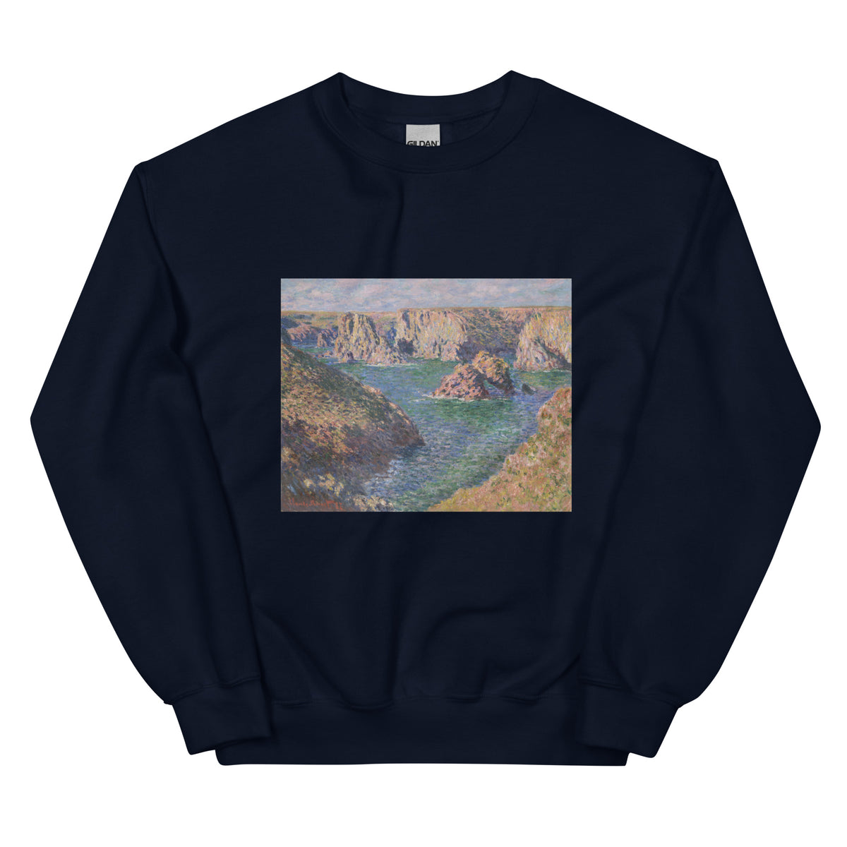 Navy Sweater Port-Domois Belle-Isle Essential
